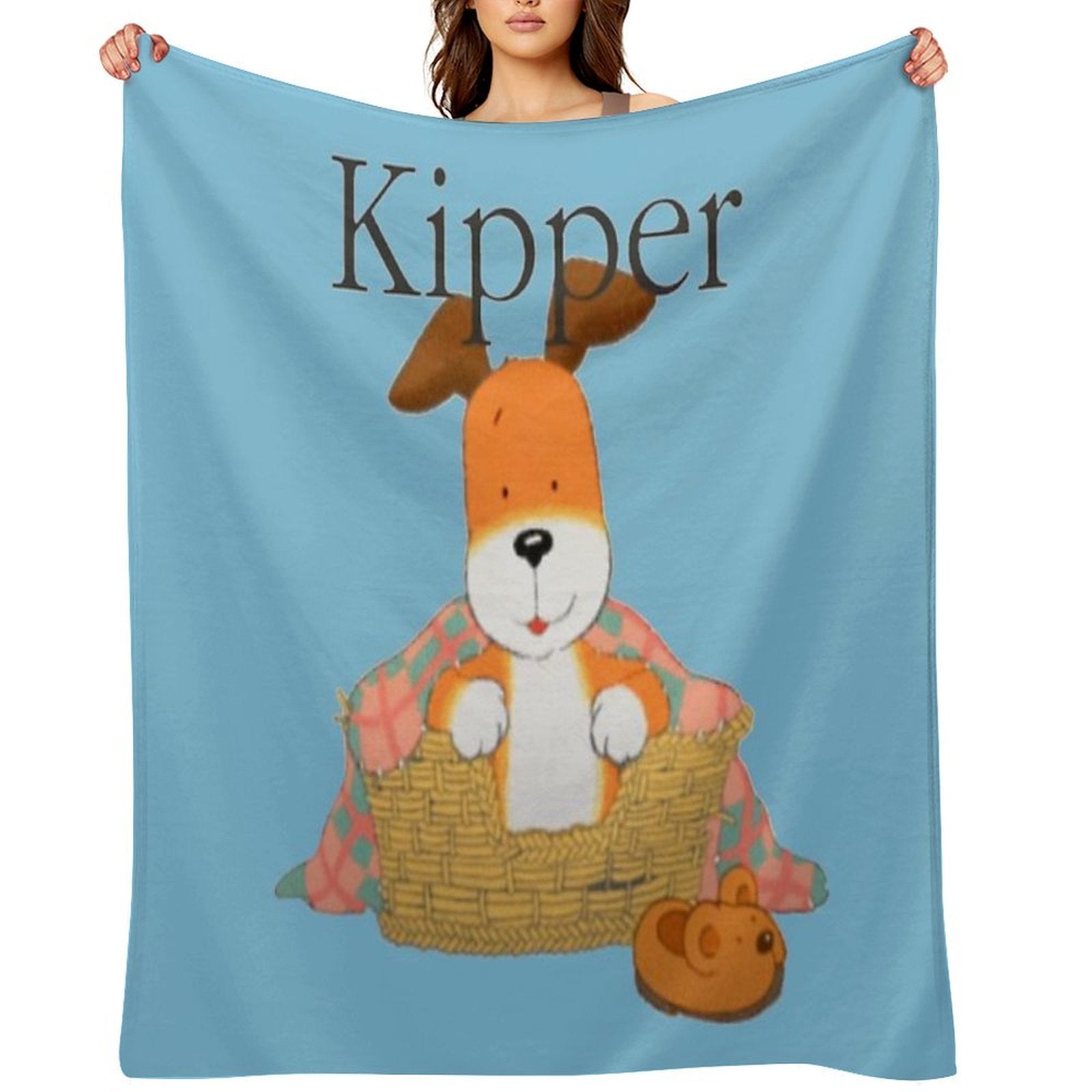 Kipper The Dog - Retro Children's TV Gift-ready Throw Blanket