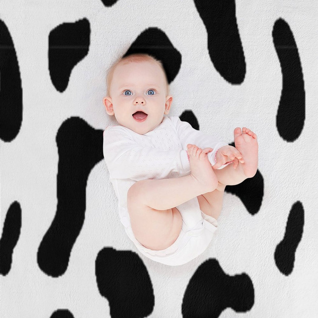 Cow Print Gift-ready Throw Blanket