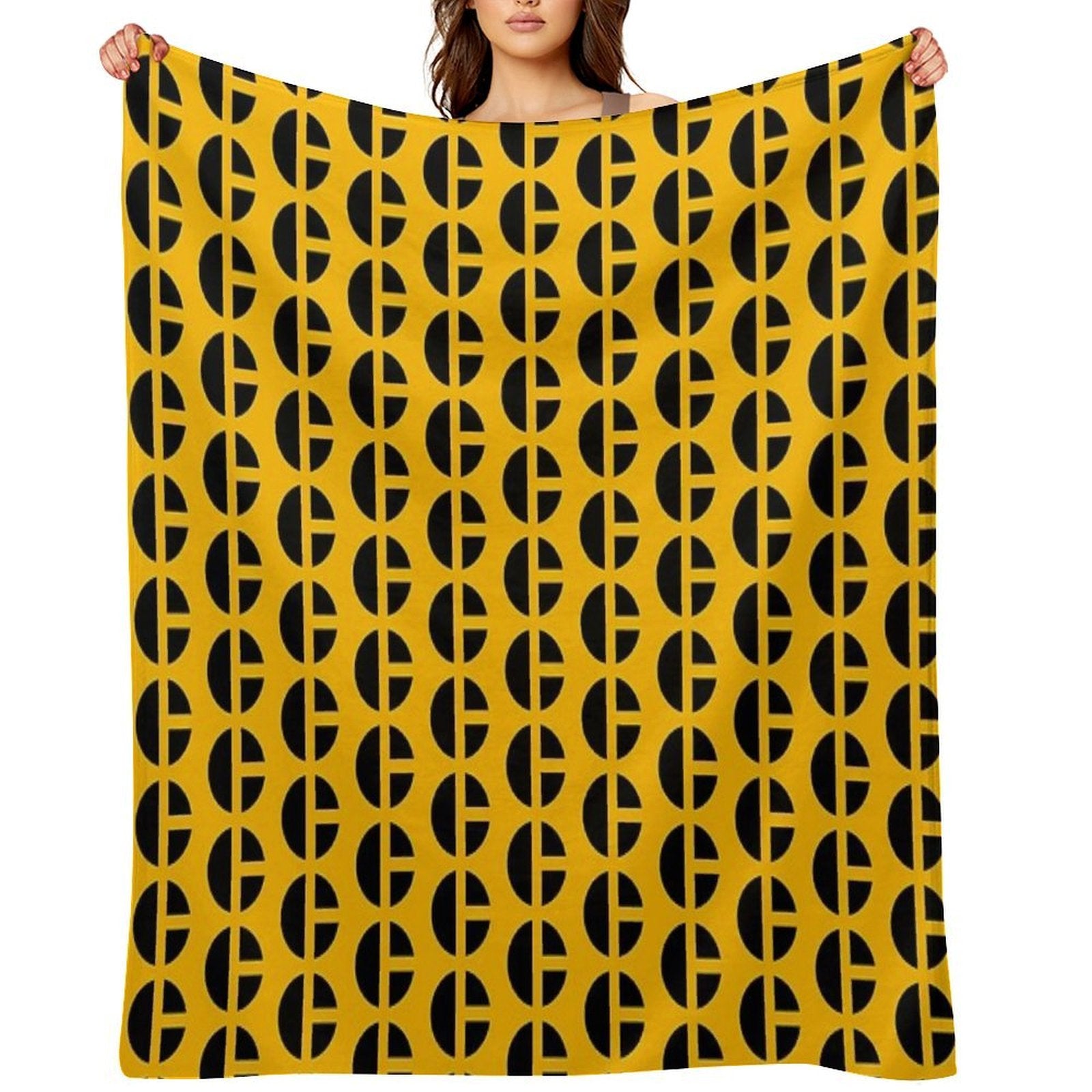 Caterpillar Logo - C Quick-dry Throw Blanket