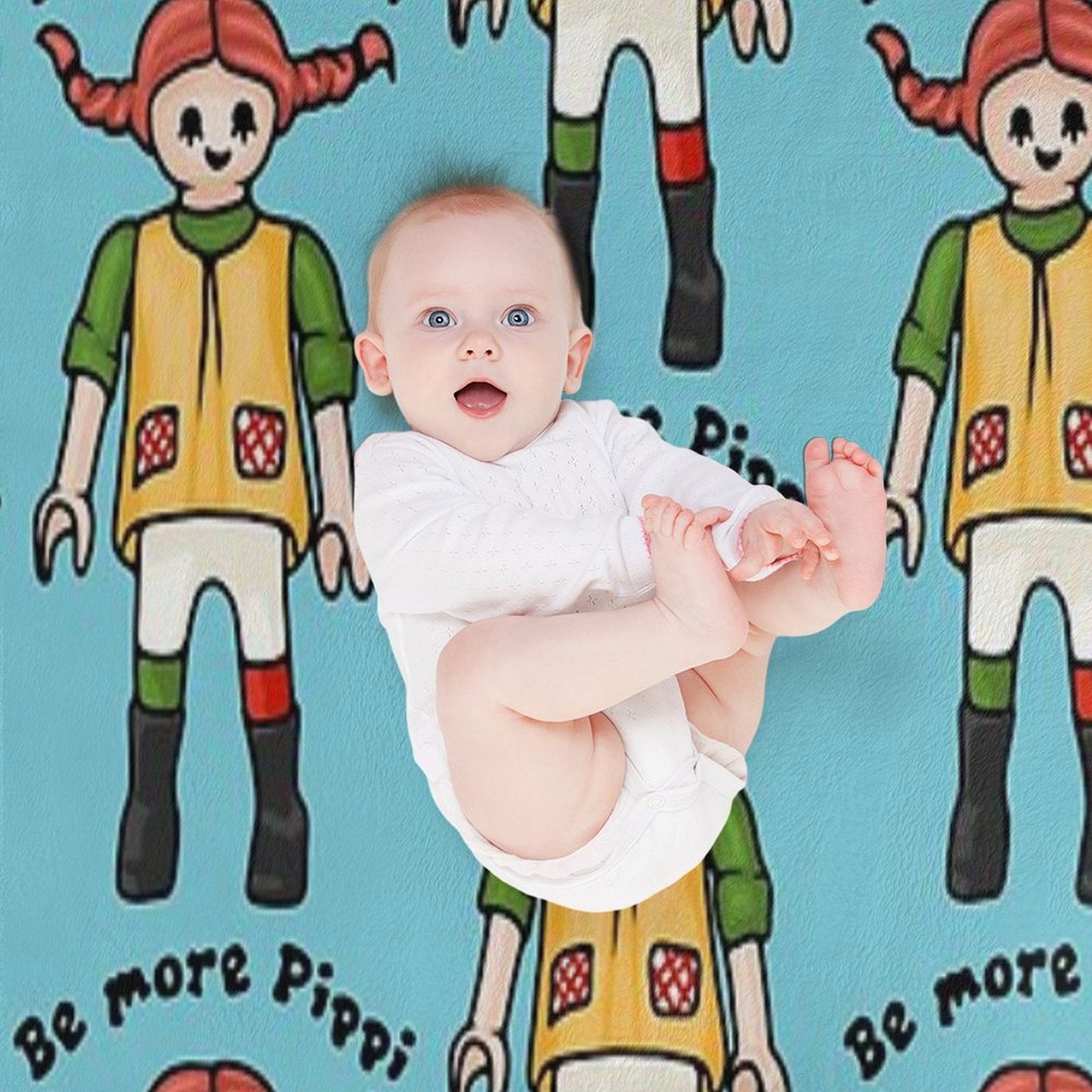 Be More Pippi Shrink-resistant Throw Blanket
