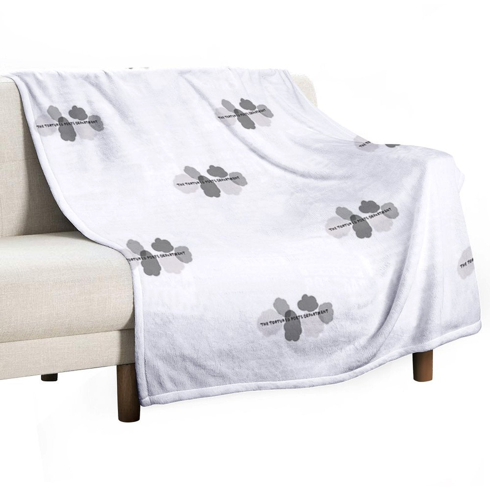 The Tortured Poets Department Taylor Swift - Title Inspired Art - Watercolour Look Durable Throw Blanket