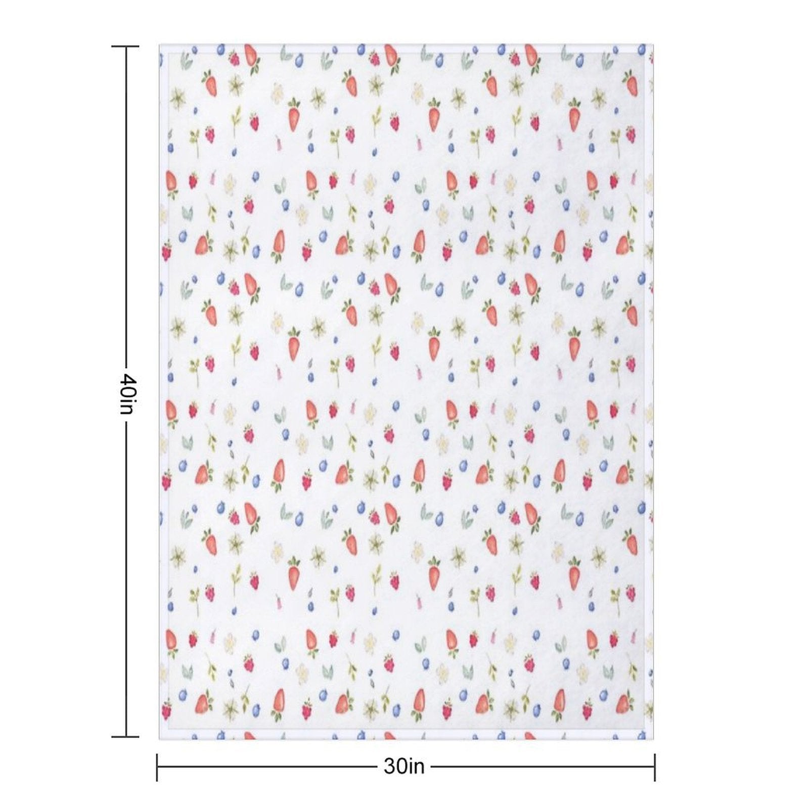 Berry Good Comfort Throw Blanket
