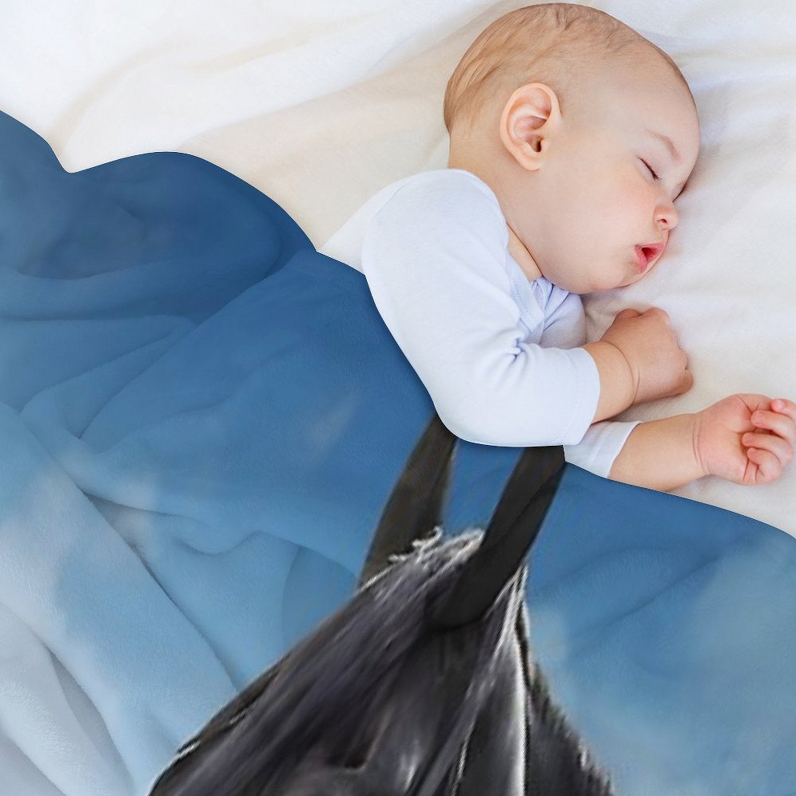 Zoe And Raven Free Rein Compact Throw Blanket