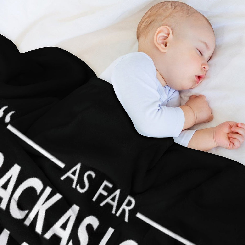 I Always Wanted To Be A Gangster Anti-pilling Throw Blanket
