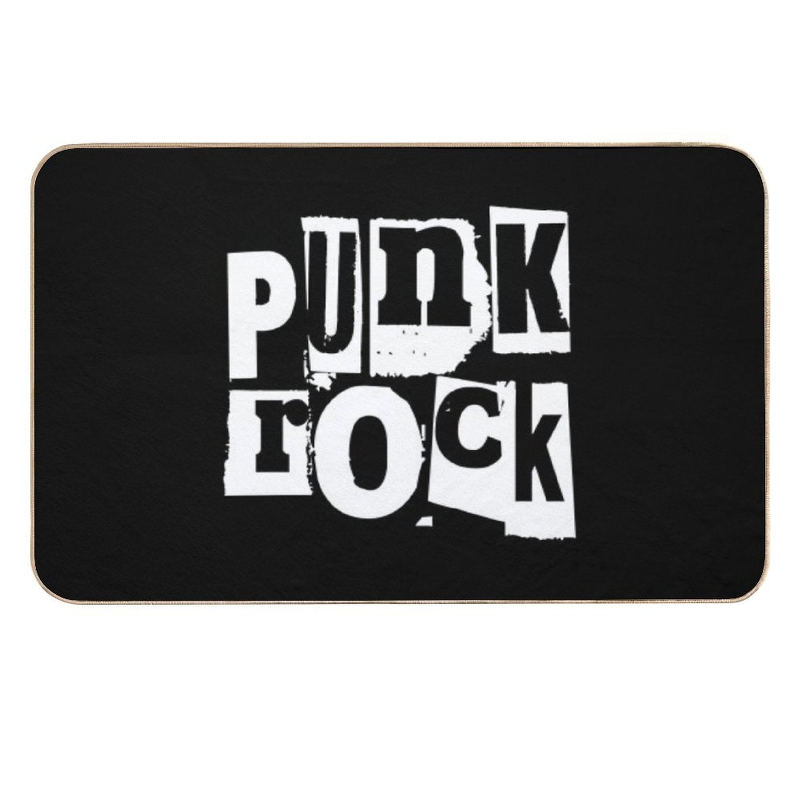 Punk Rock Durable Bath Mat