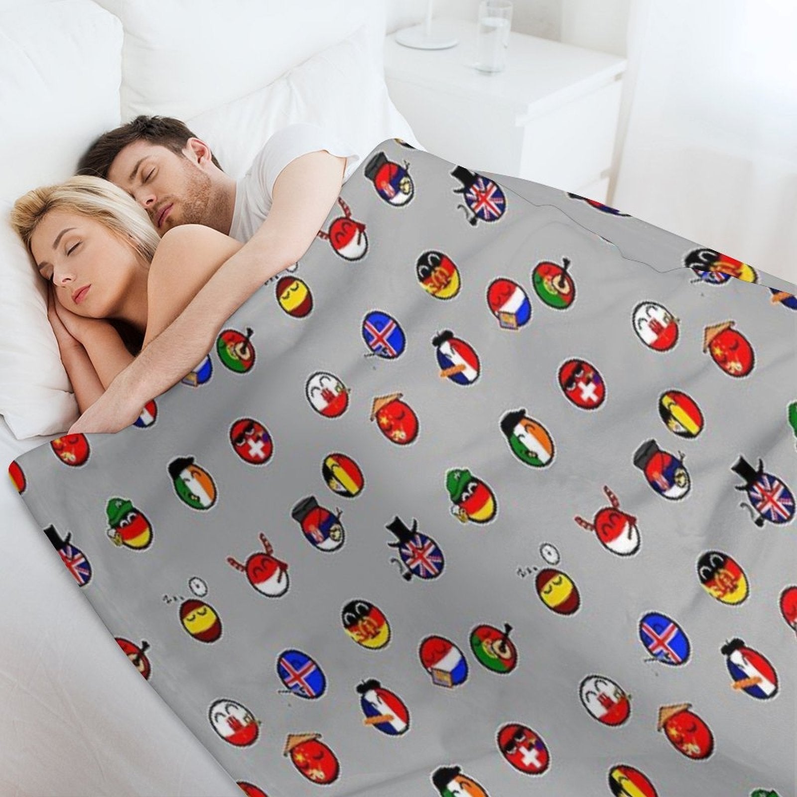 Countryballs Pack Comfort Throw Blanket