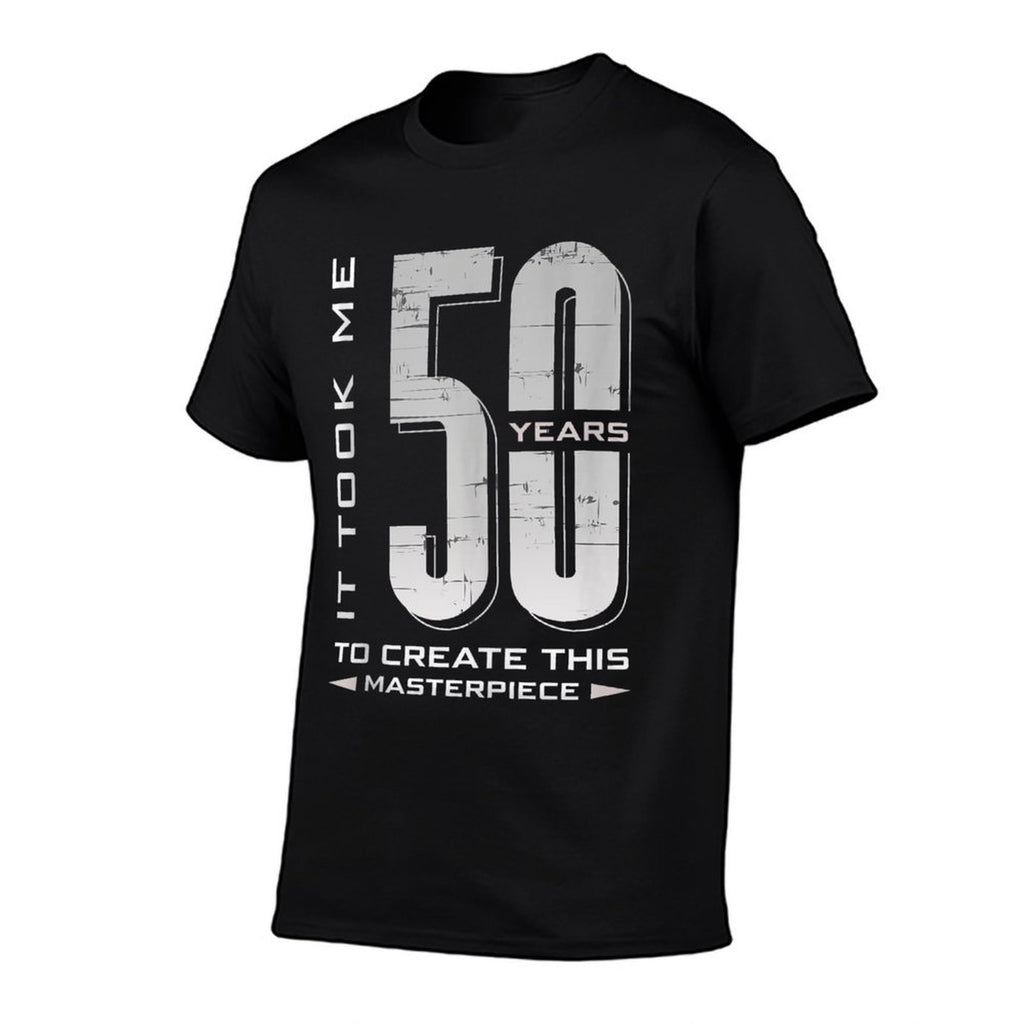 It Took Me 50 Years To Create This Masterpiece 50th Birthday  Vintage-inspired T-Shirt
