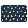 Rubber Ducks - Navy Blue  Easy Maintenance Bath Mat