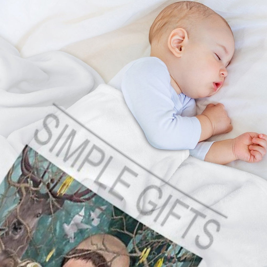 Simple Gifts Wrinkle-free Throw Blanket