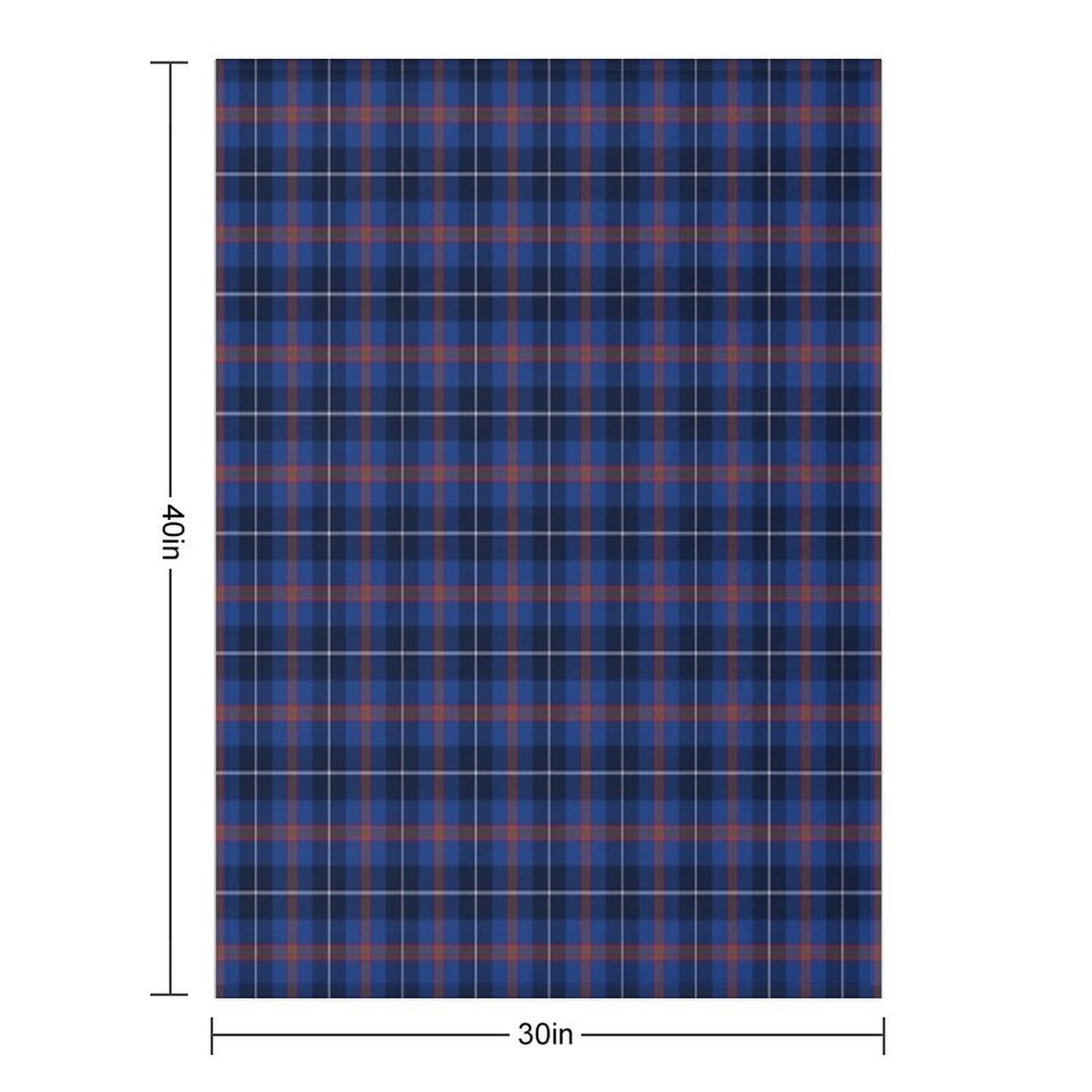 Clan Bryson Tartan Plush Throw Blanket