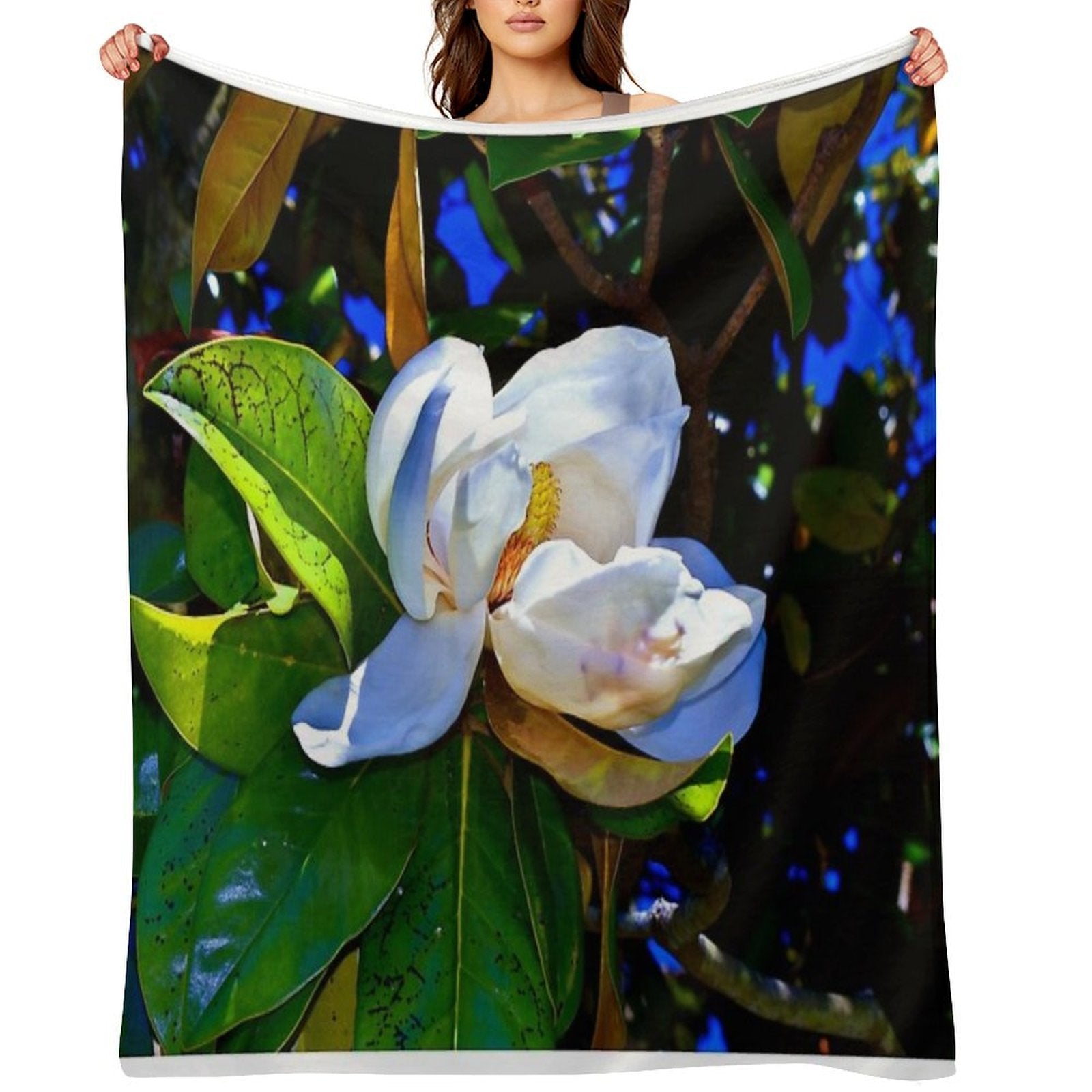 Magnolia Eco-conscious Throw Blanket