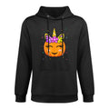 Cute Unicorn Pumpkin Girls Kids Funny Halloween Costume Machine Washable Hoodie