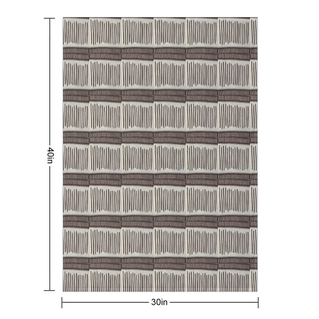 Wood Pattern (Indian Art) Multi-functional Throw Blanket