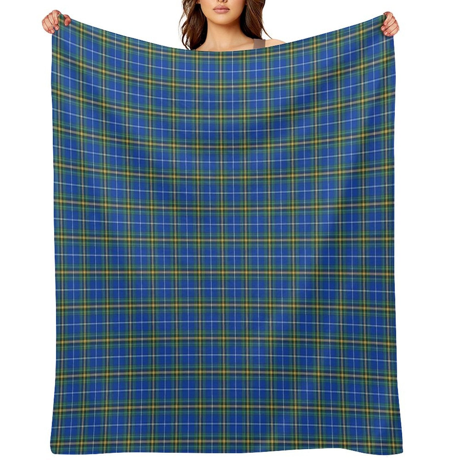 Province of Nova Scotia Tartan Comfort Throw Blanket