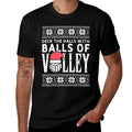 Balls Of Volley Xmas Volleyball Ugly Christmas Sweater Gift  Vintage-inspired T-Shirt