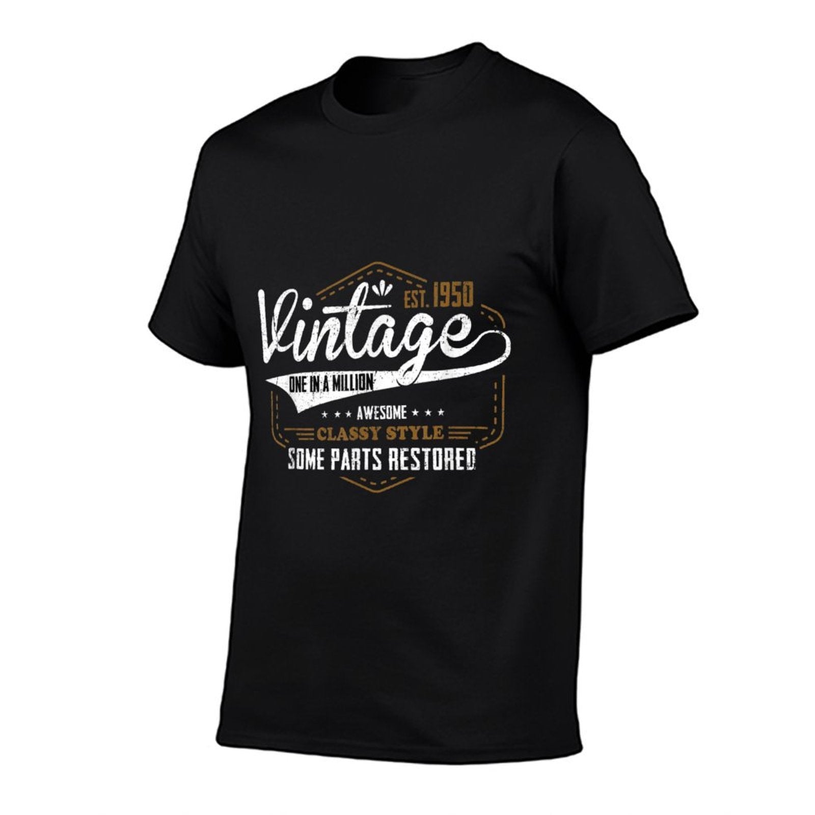 70th Birthday Vintage Est.1950 Men Women 70th Birthday  Vintage-inspired T-Shirt