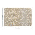 Light Antelope Fawn Print  Stain-Proof Bath Mat