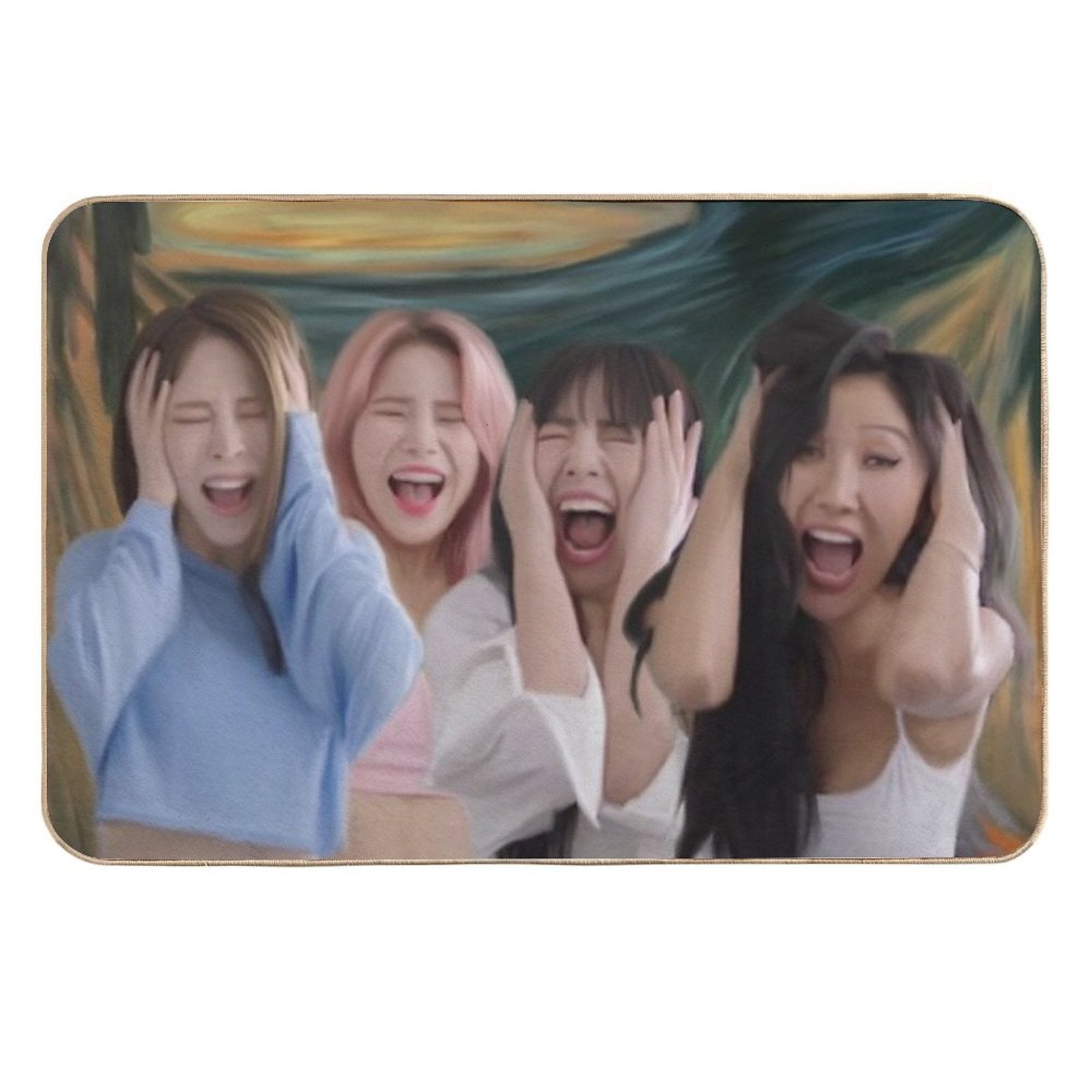 Mamamoo Scream Durable Bath Mat
