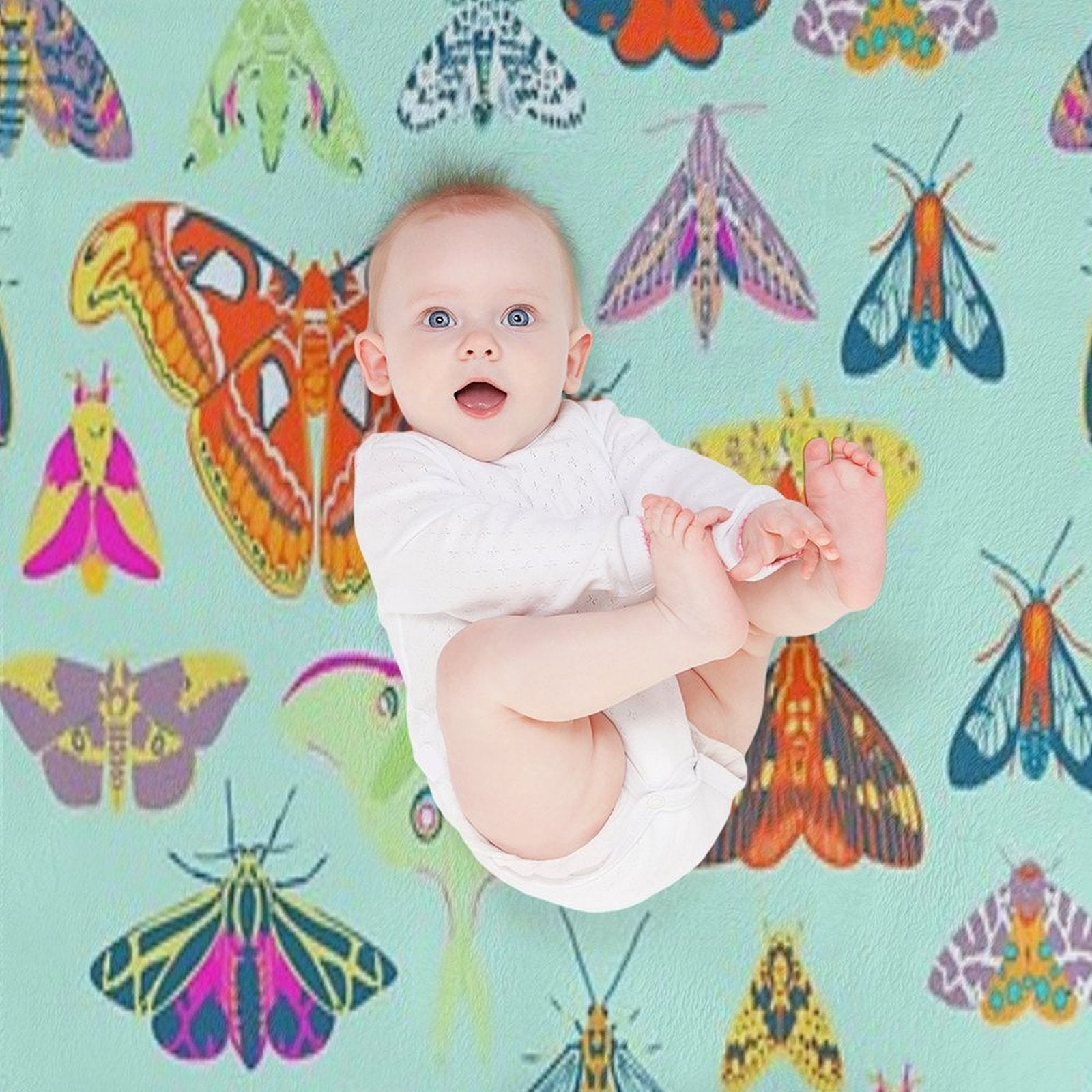 Lots of Lepidoptera Anti-pilling Throw Blanket