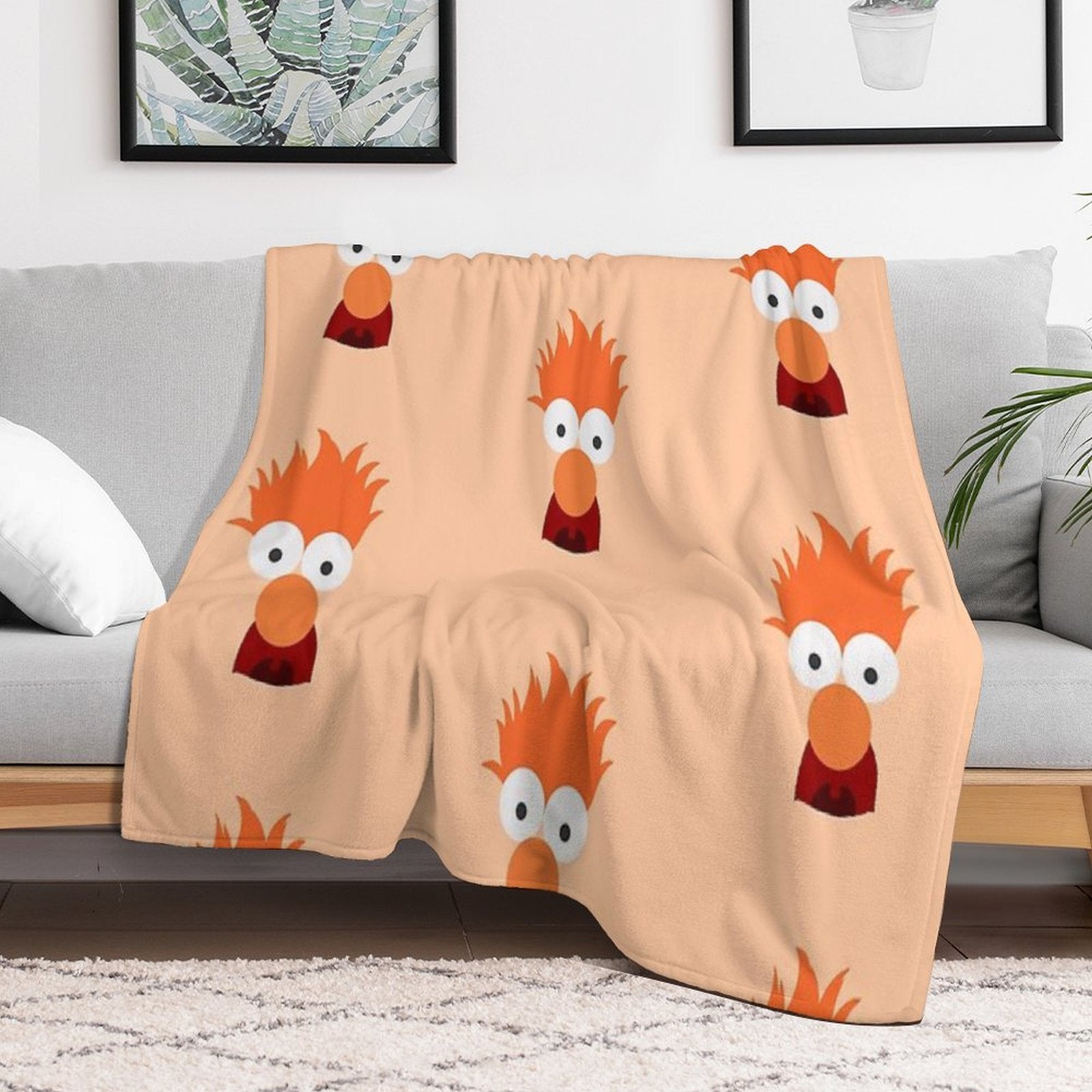 Beaker Versatility Throw Blanket