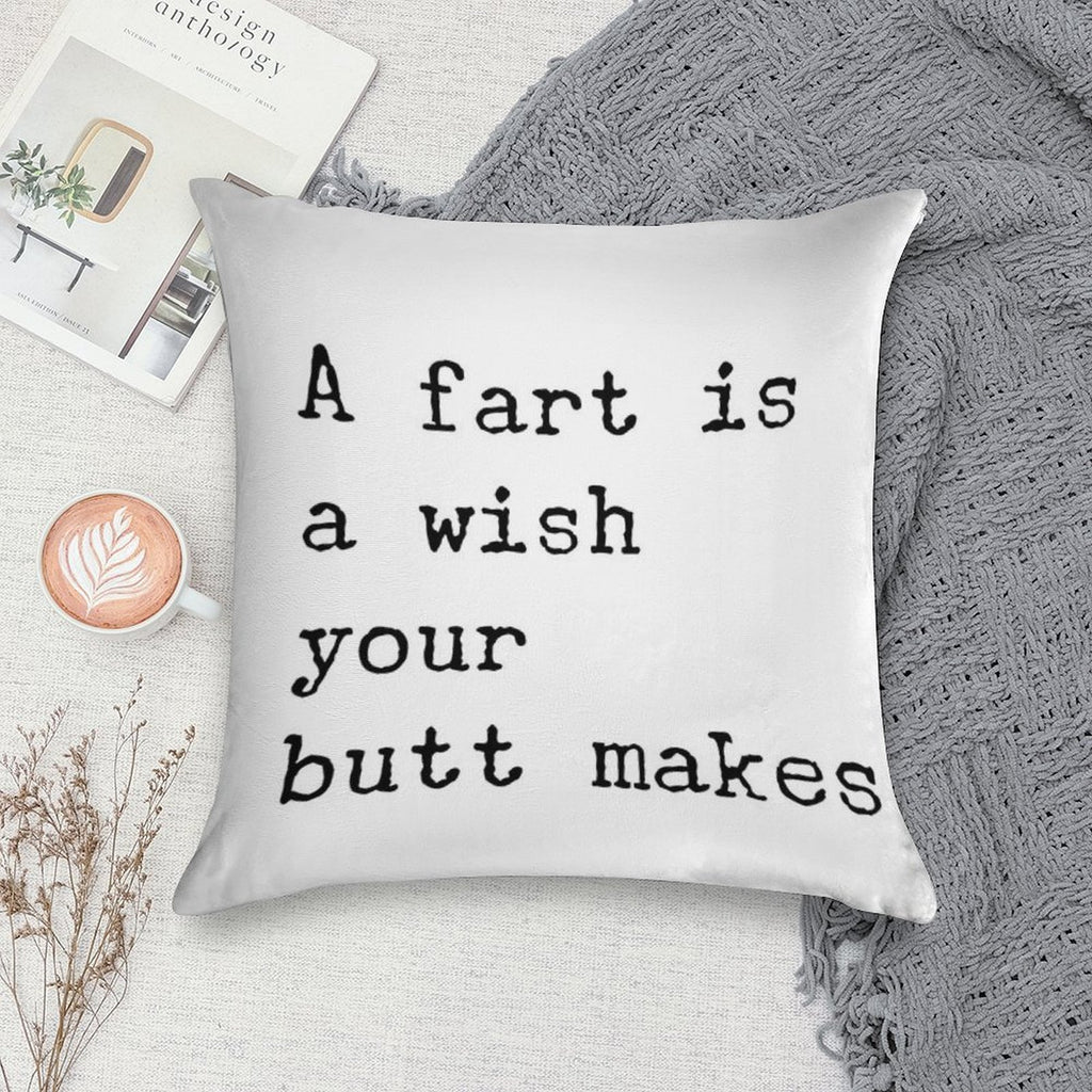 Farts Soft Gift Ready Throw Pillow