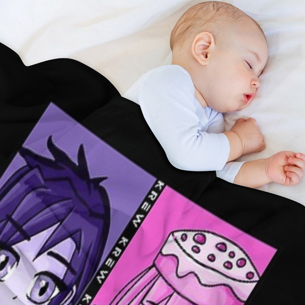 Aesthetic Funneh Krew Shrink-resistant Throw Blanket
