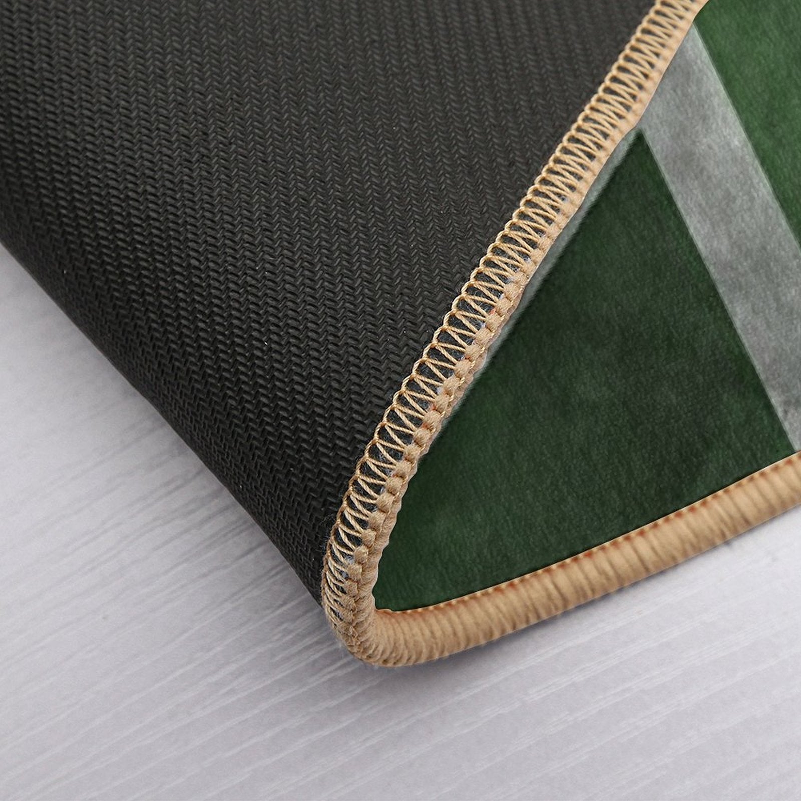 Green Distressed Union Jack  Multi-Purpose Bath Mat