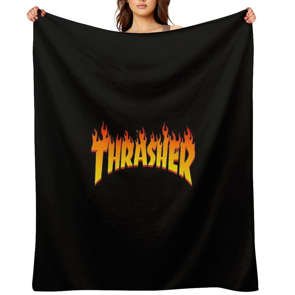 Trasher Eco-conscious Throw Blanket