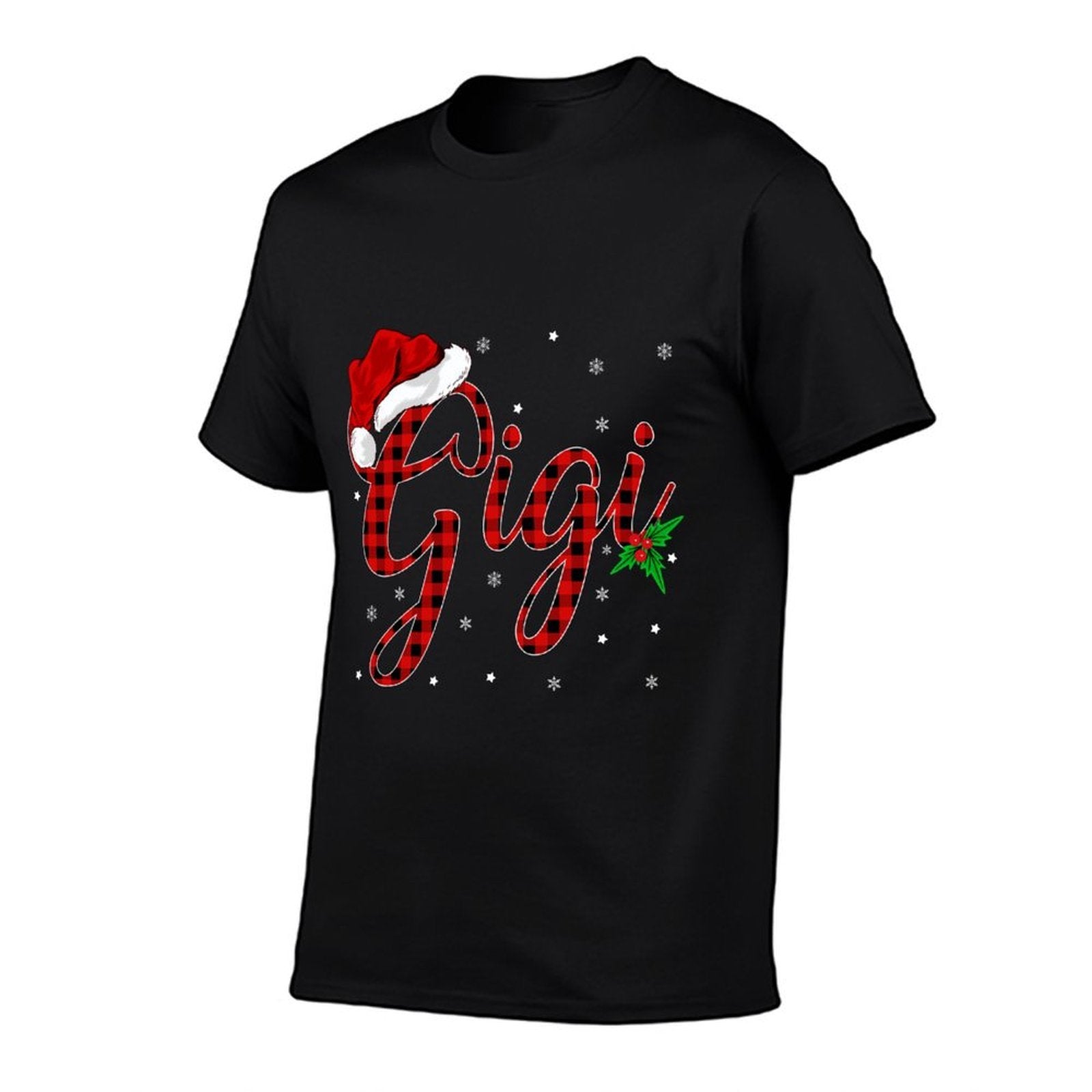 Funny Matching Family Buffalo Plaid Gigi Christmas Pajama  Eco-friendly Material T-Shirt