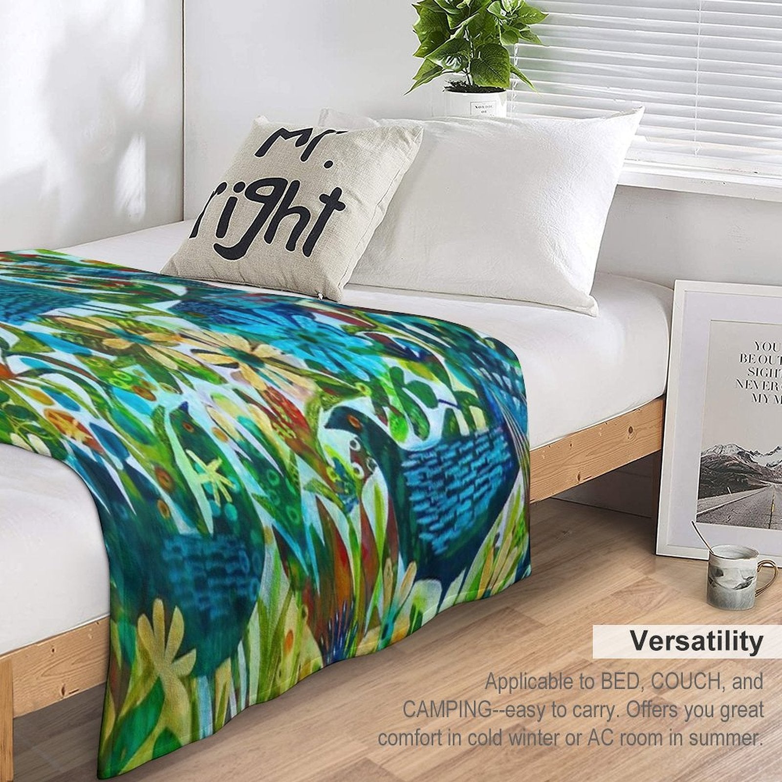 Summer Light, An Este MacLeod Design Gift-ready Throw Blanket
