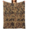 Duck Camo Comfort Throw Blanket