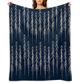 Pine Trees Machine-washable Throw Blanket