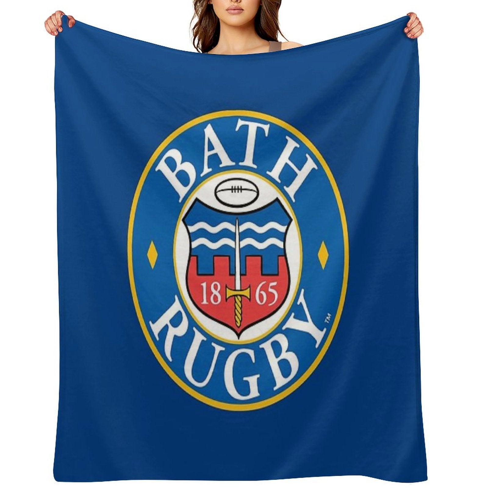 Bath Rugby Sustainable Throw Blanket