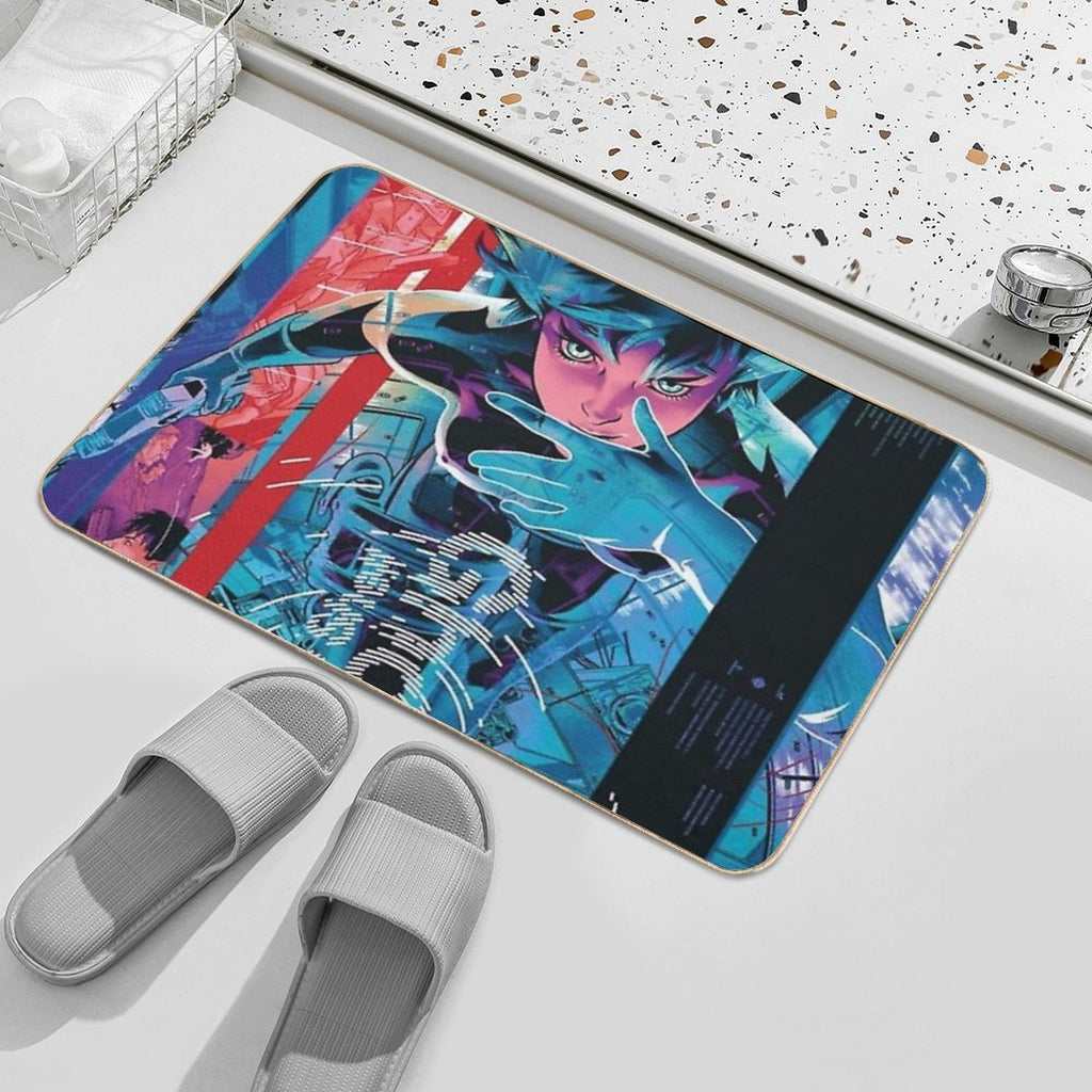 Ghost in The Shell by Emilie42  Versatile Bath Mat