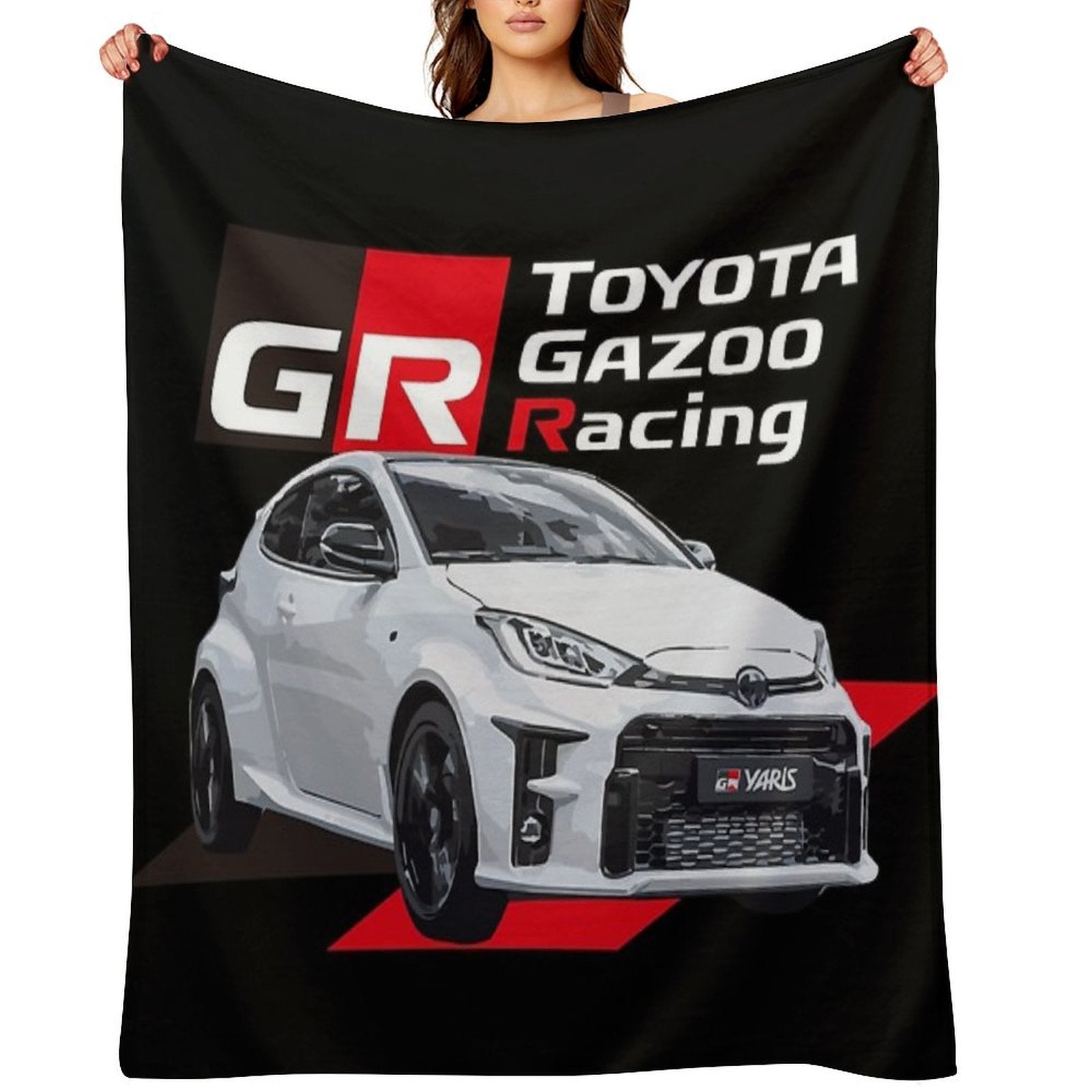 TOYOTA GR YARIS - Gazoo Racing Versatility Throw Blanket