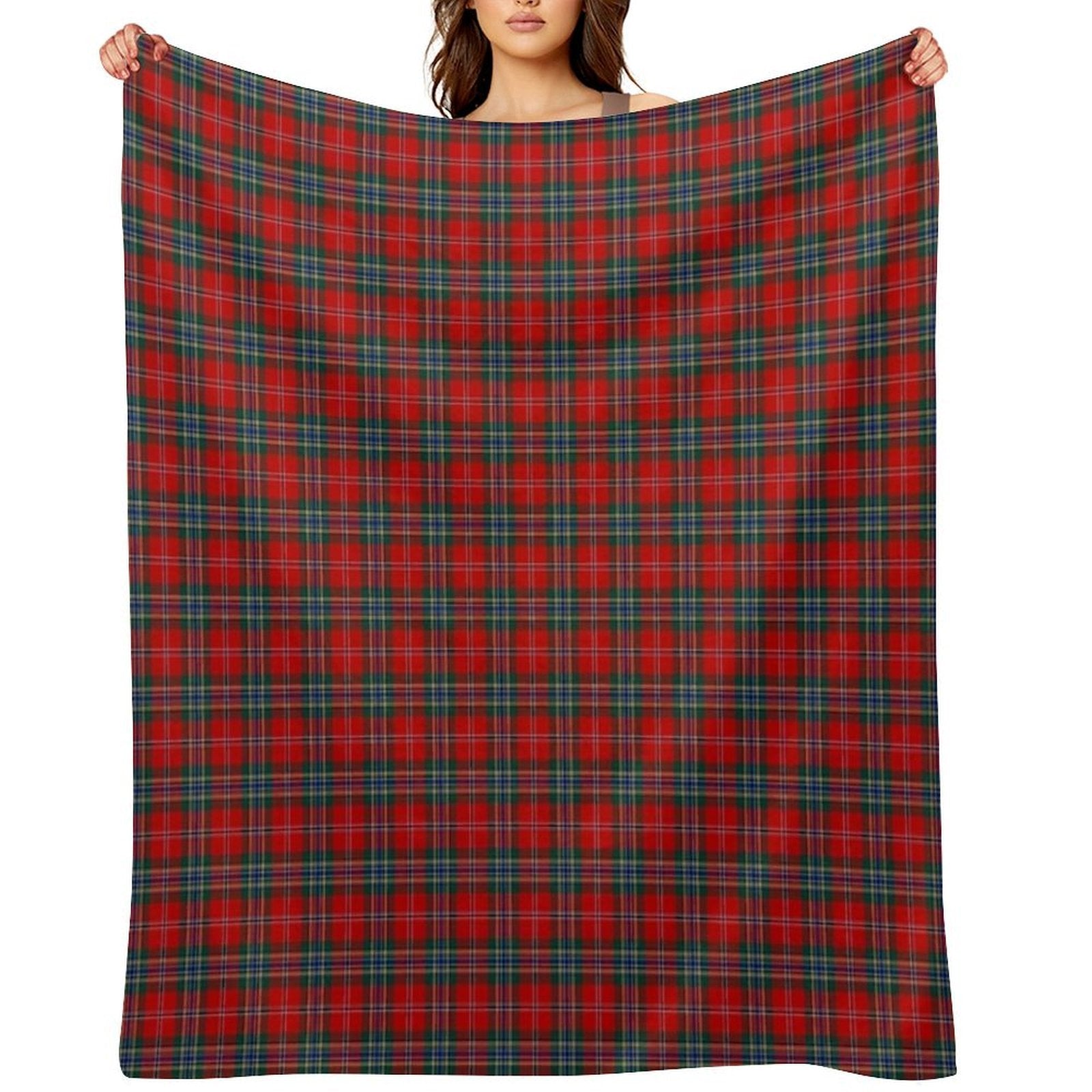 Clan MacLean Tartan Quick-dry Throw Blanket