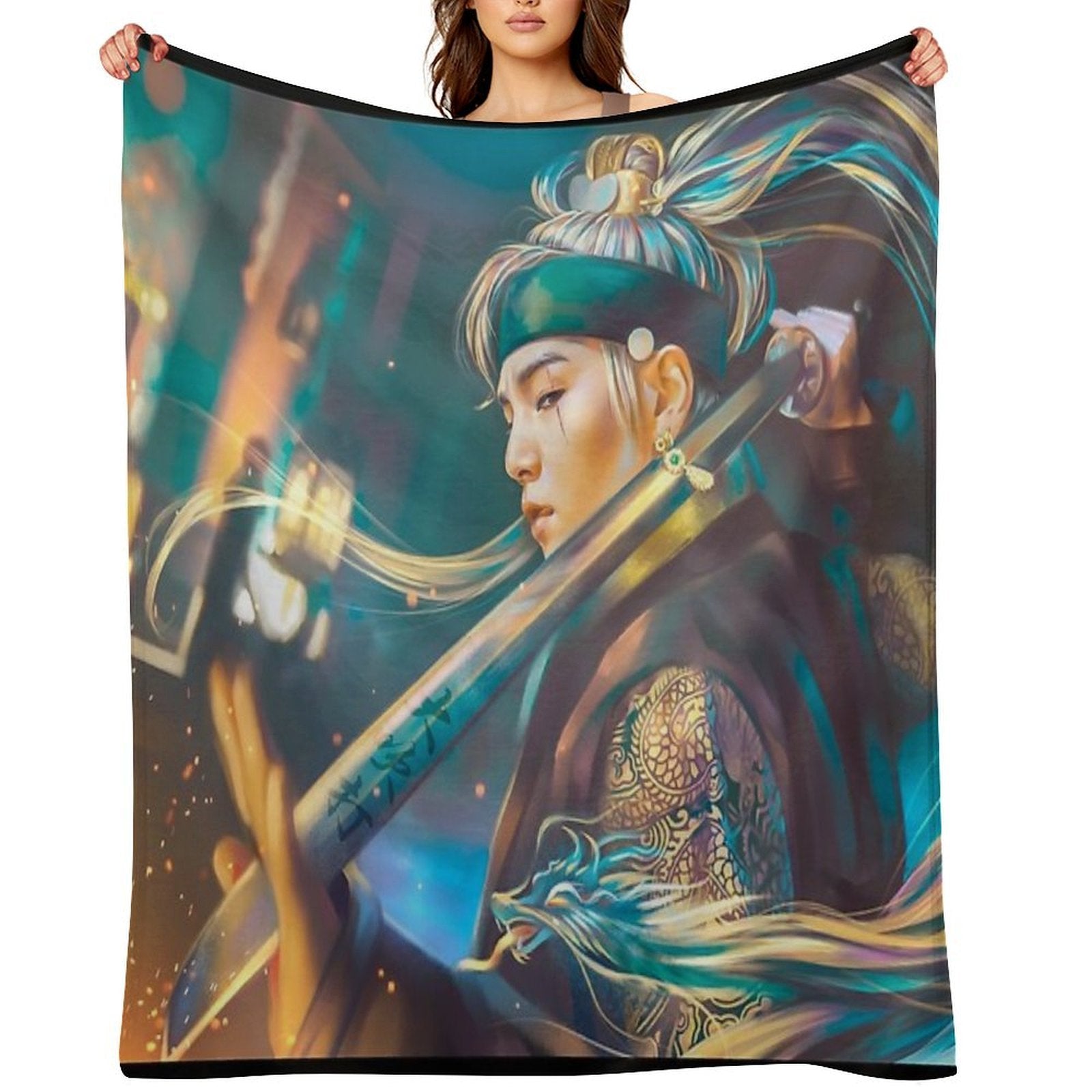 Agust D Daechwita Multi-functional Throw Blanket