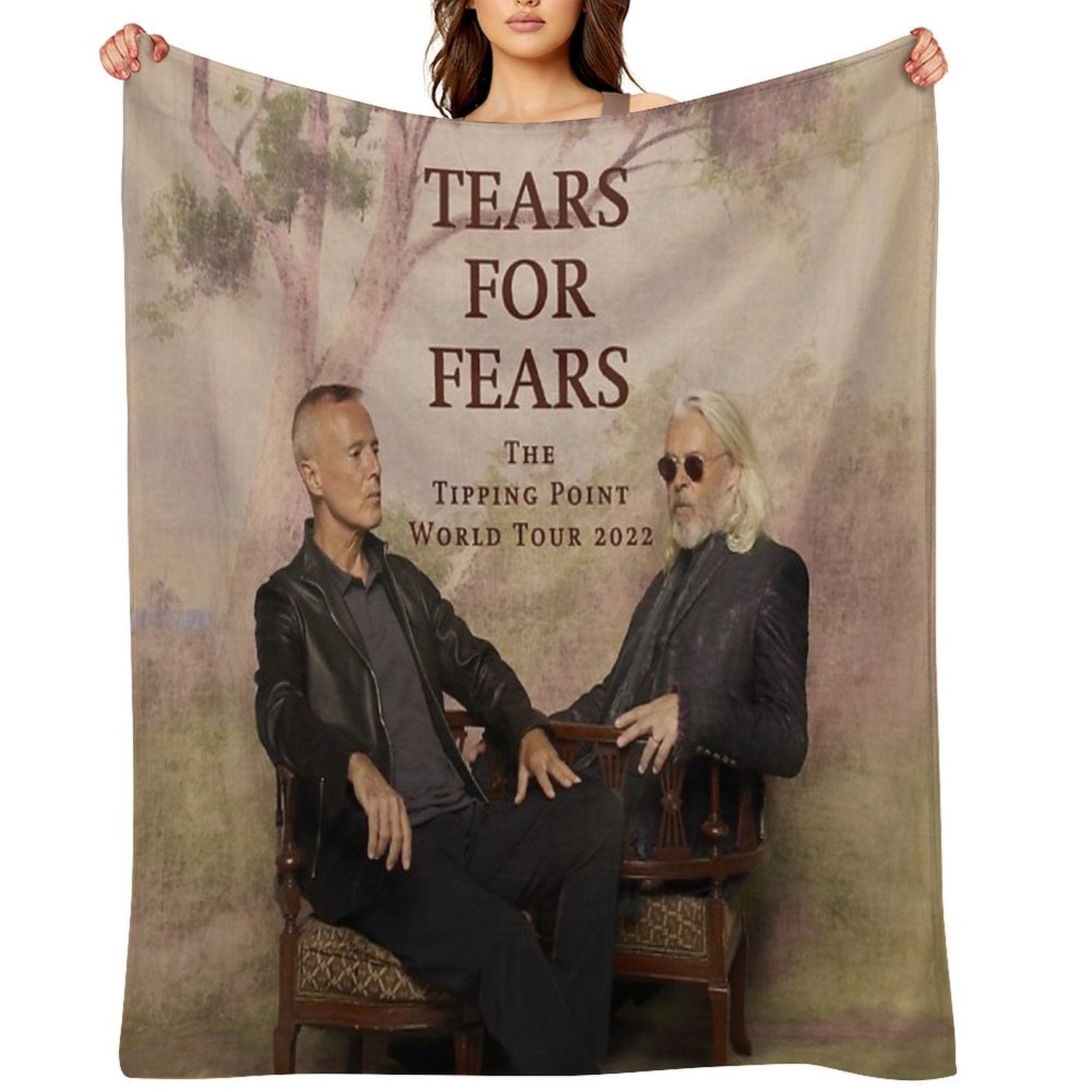 Siang 2022 For Fears Easy Care Throw Blanket