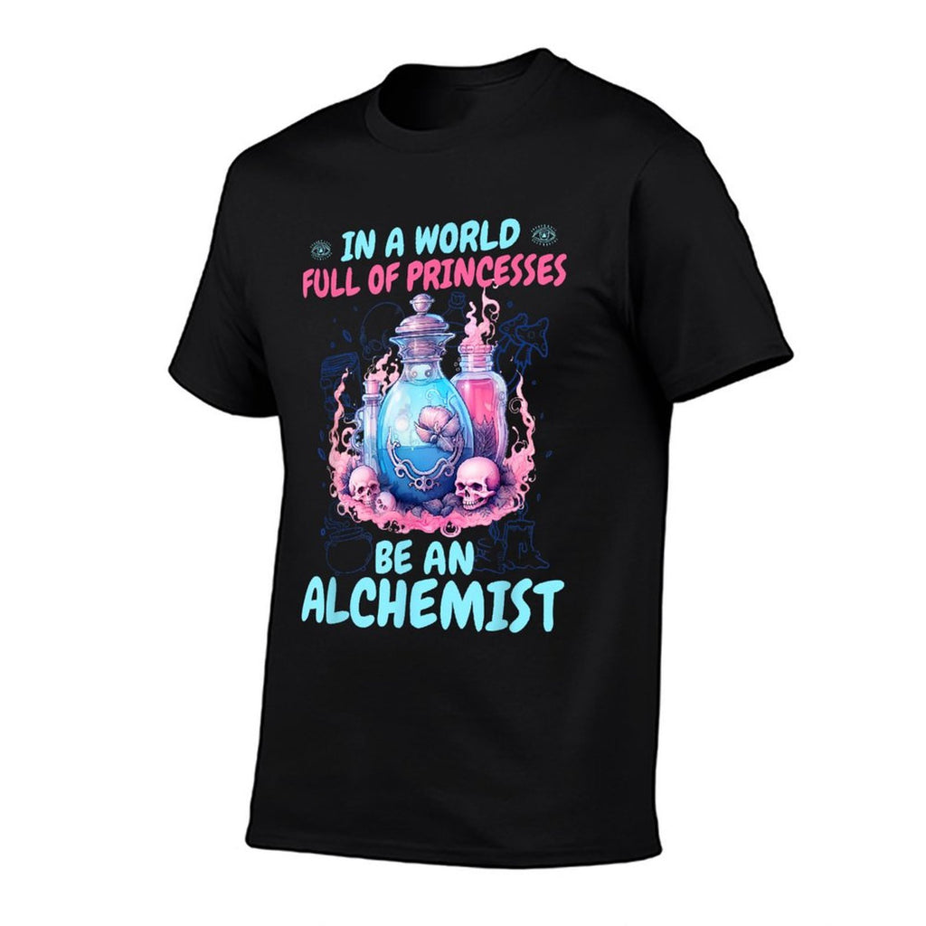 Arcane Elixirs  Enchanteds Mystic Alchemist Potion Master Magical Arts Womens Fantasy - Black, Small,  High-quality Stitching T-Shirt