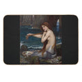 The Mermaid - John William Waterhouse  Slip-Resistant Bath Mat