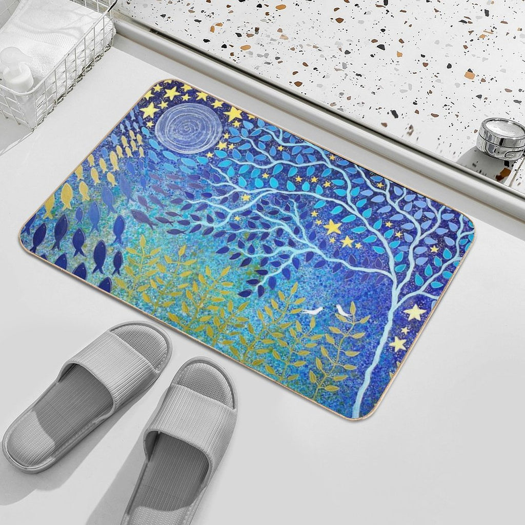 I Just Want to Be With You  Pet-Safe Bath Mat