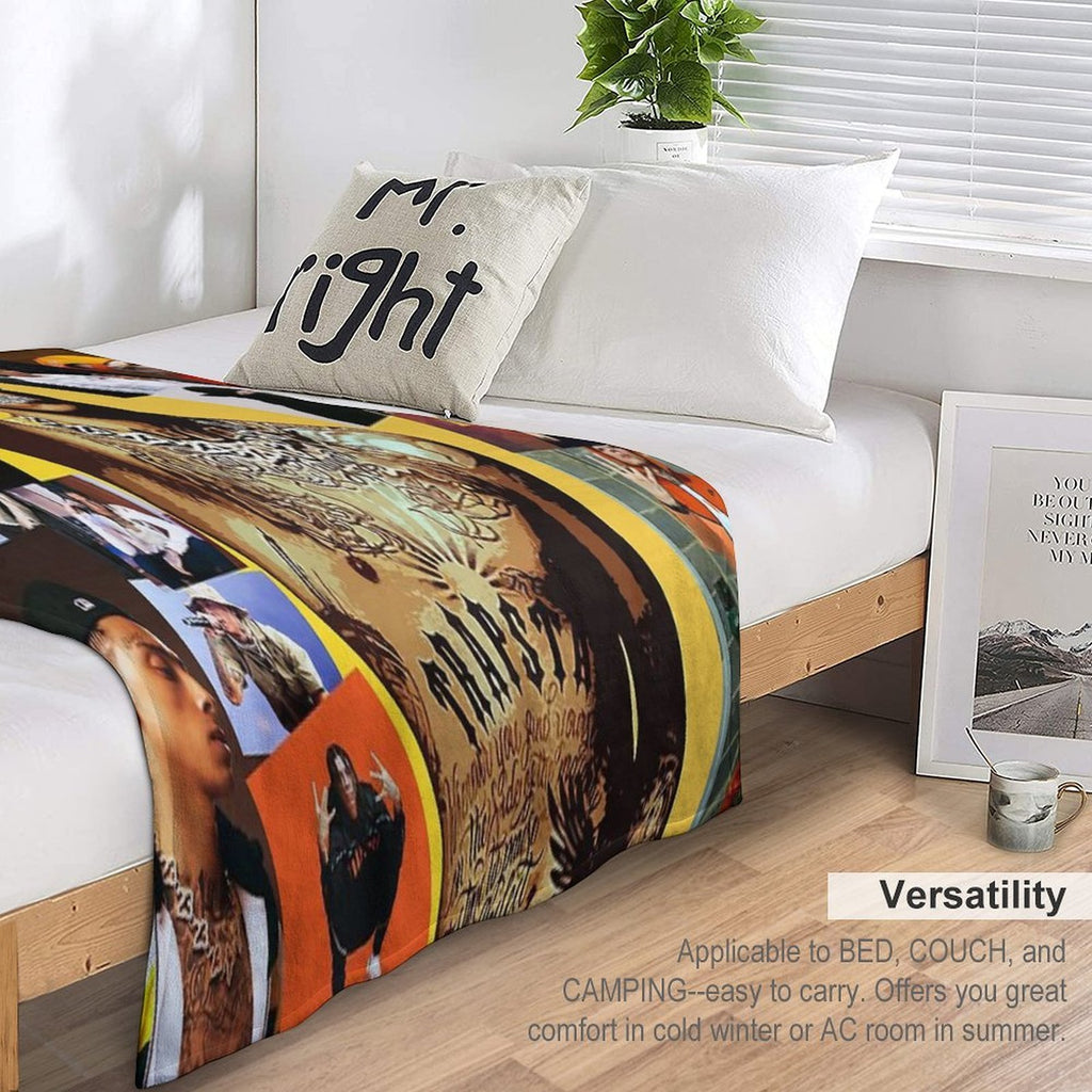 Central Cee Durable Throw Blanket