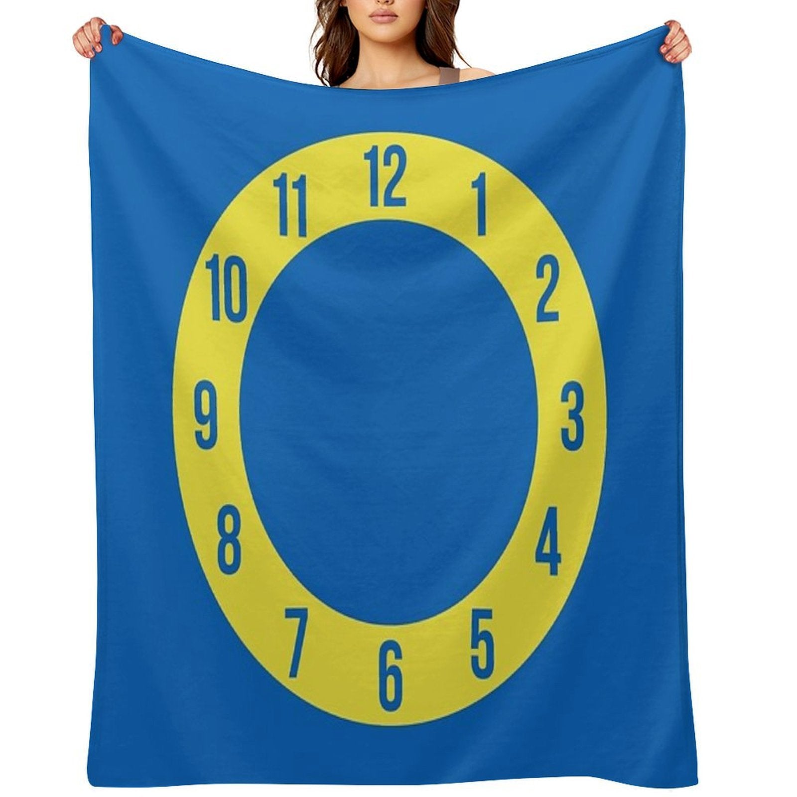 Ready to Clown Around Eco-conscious Throw Blanket