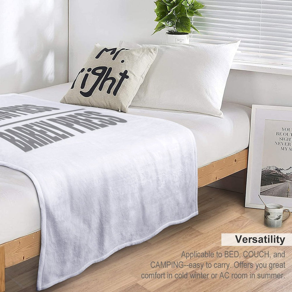 Bench Press, Barely Press Compact Throw Blanket