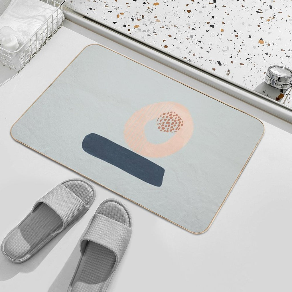 Abstract Shapes II  Versatile Bath Mat