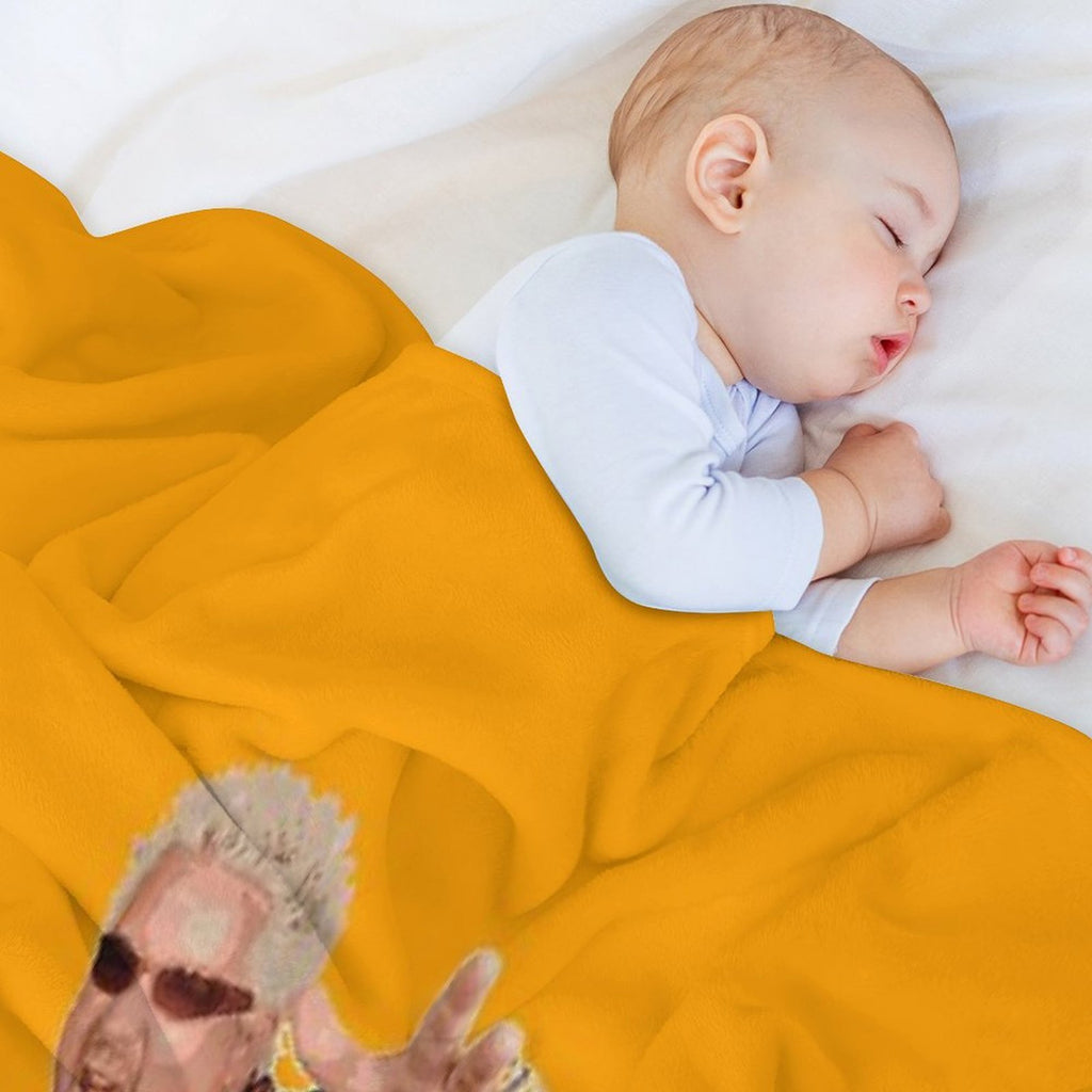 FLAVOR TOWN USA - GUY FlERl Quick-dry Throw Blanket