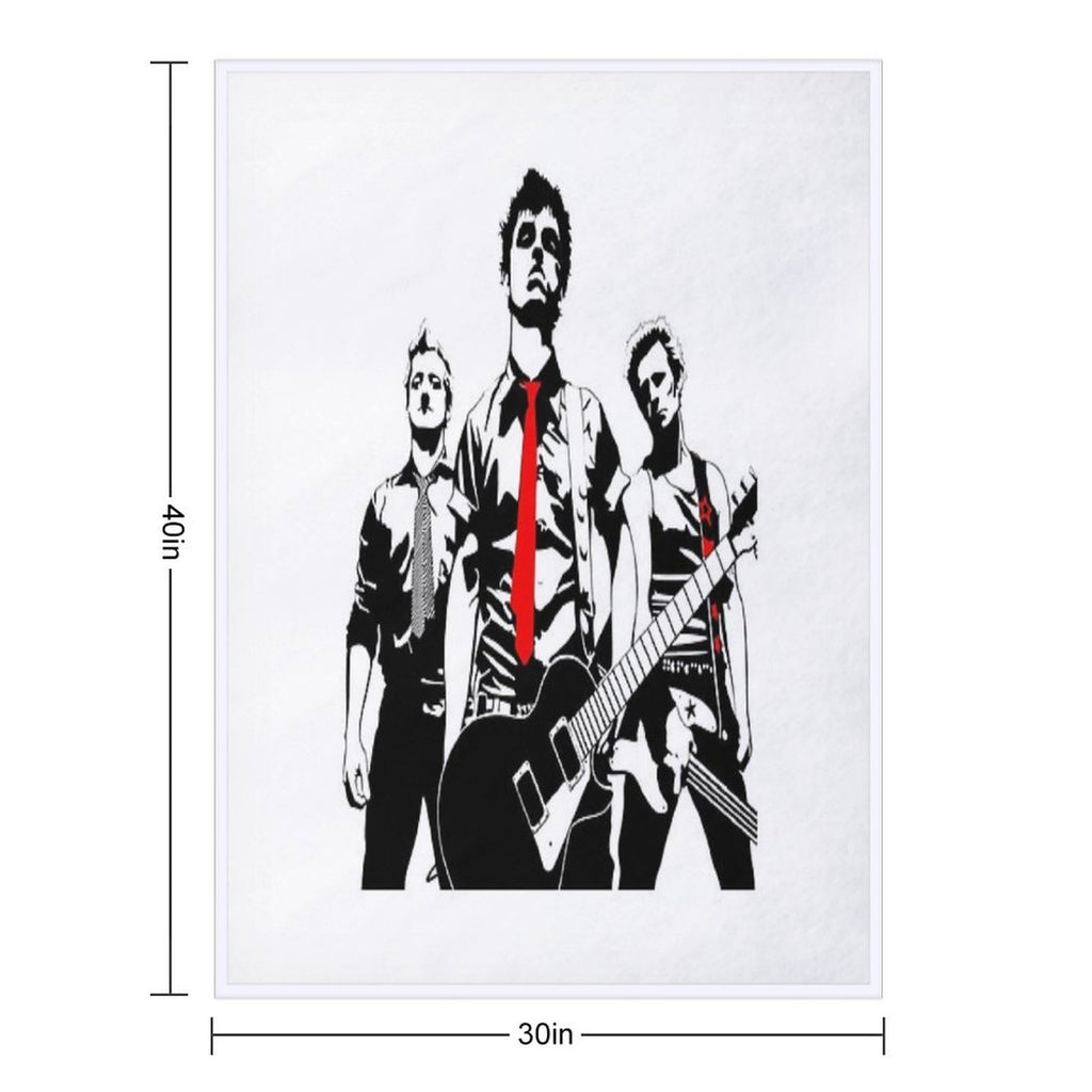 Green Of Day Vintage Vol.010 Compact Throw Blanket