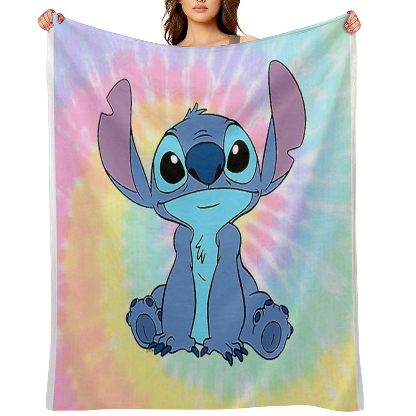 Colorfull Stitch Velvety-soft Throw Blanket