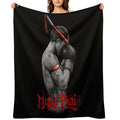 Muay Thai Boxing Fighter Anti-pilling Throw Blanket