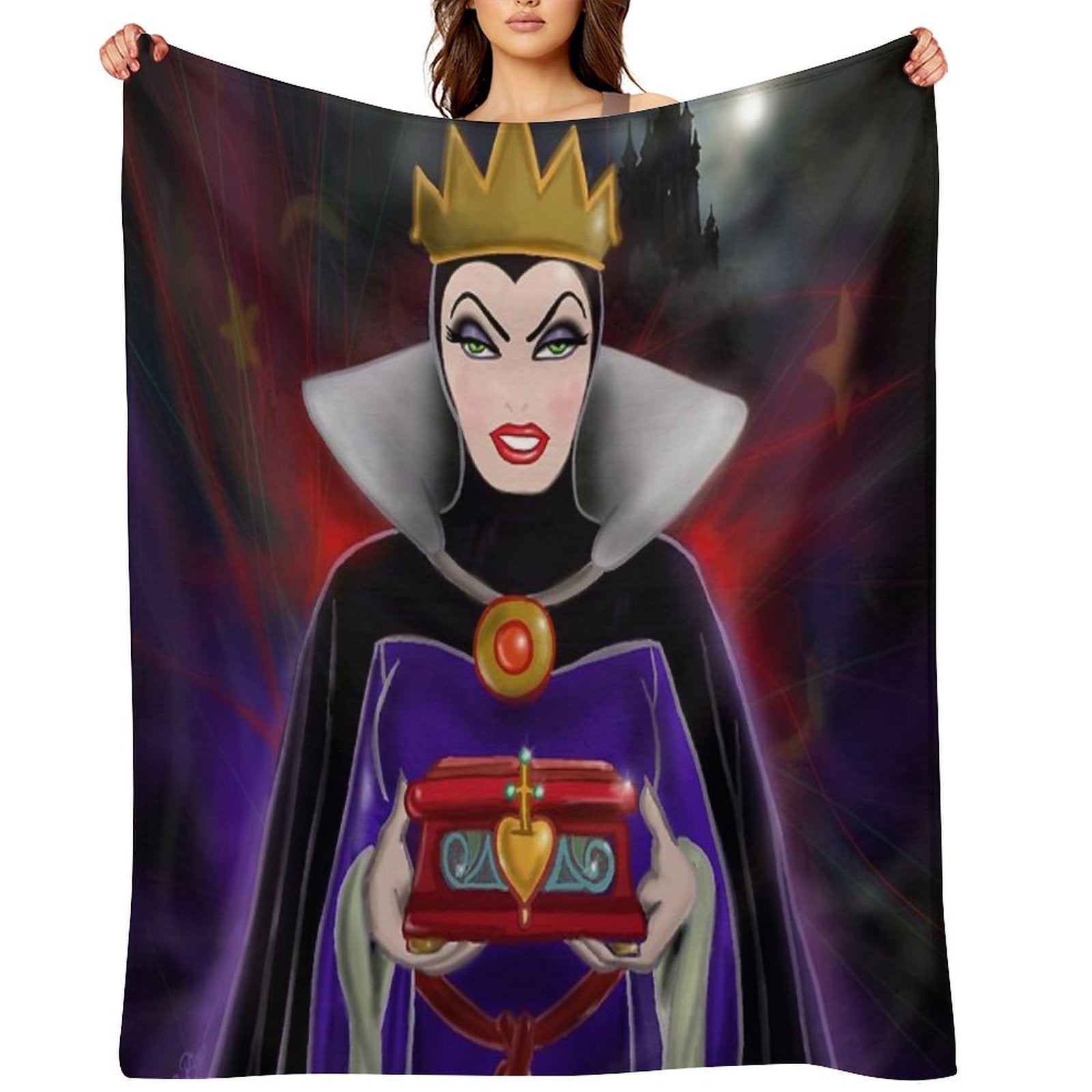 Queen of Evil Lightweight Throw Blanket